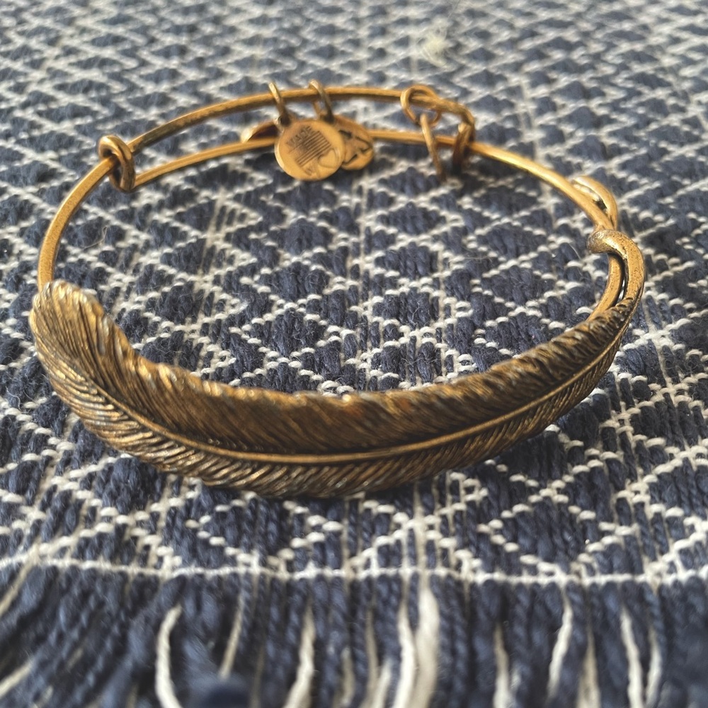 Alex and Ani Feather Bangle